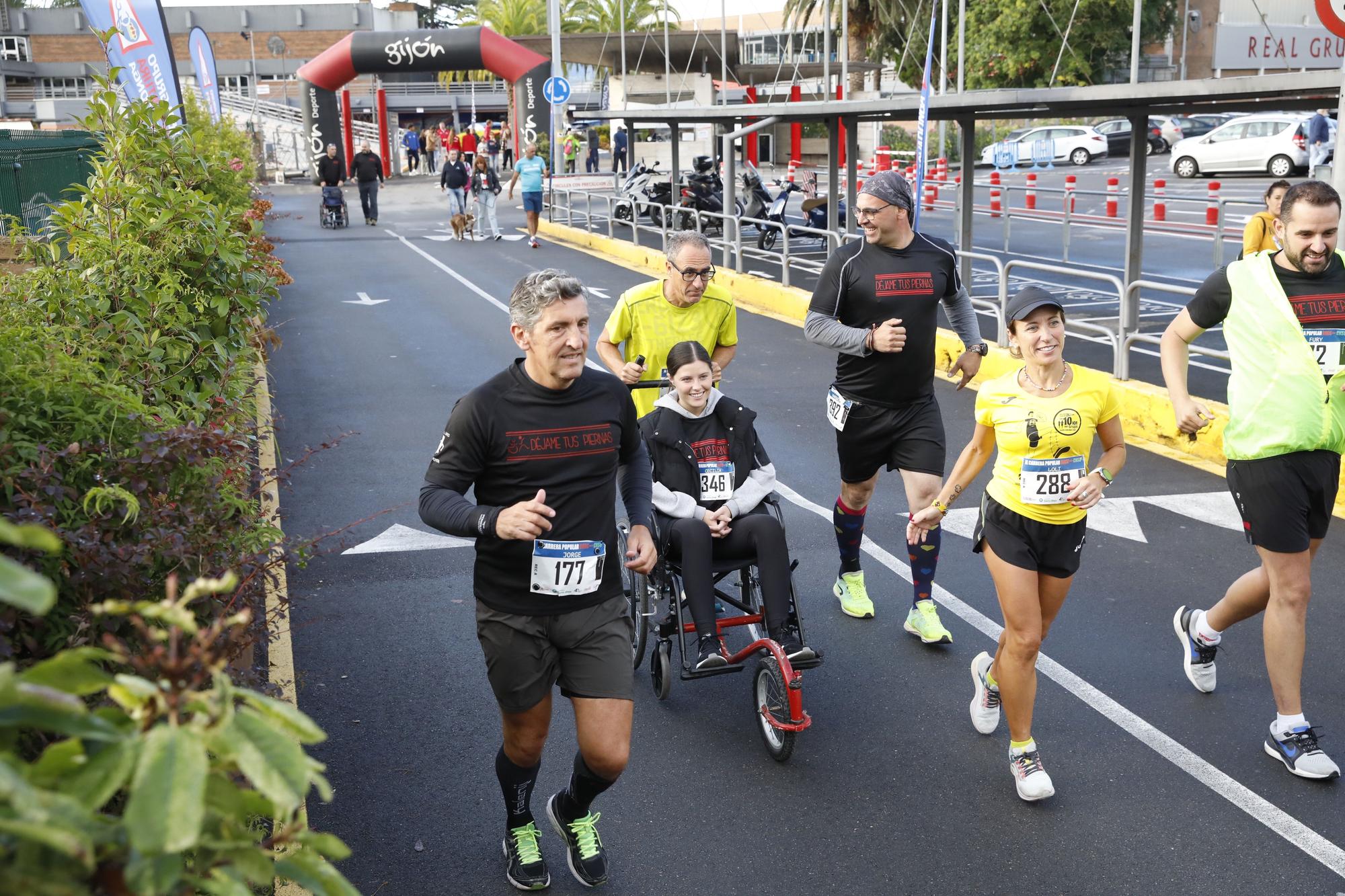 EN IMÁGENES: Así fue la carrera  popular del Grupo Covadonga y el Club Natación Santa Olaya