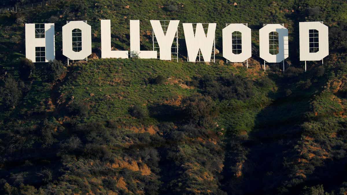 Las icónicas letras de Hollywood en Los Ángeles