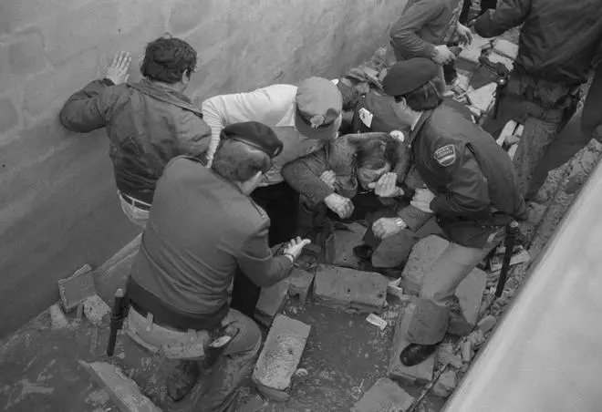 Imágenes para el recuerdo: La caída del muro en el Lluís Sitjar en 1984