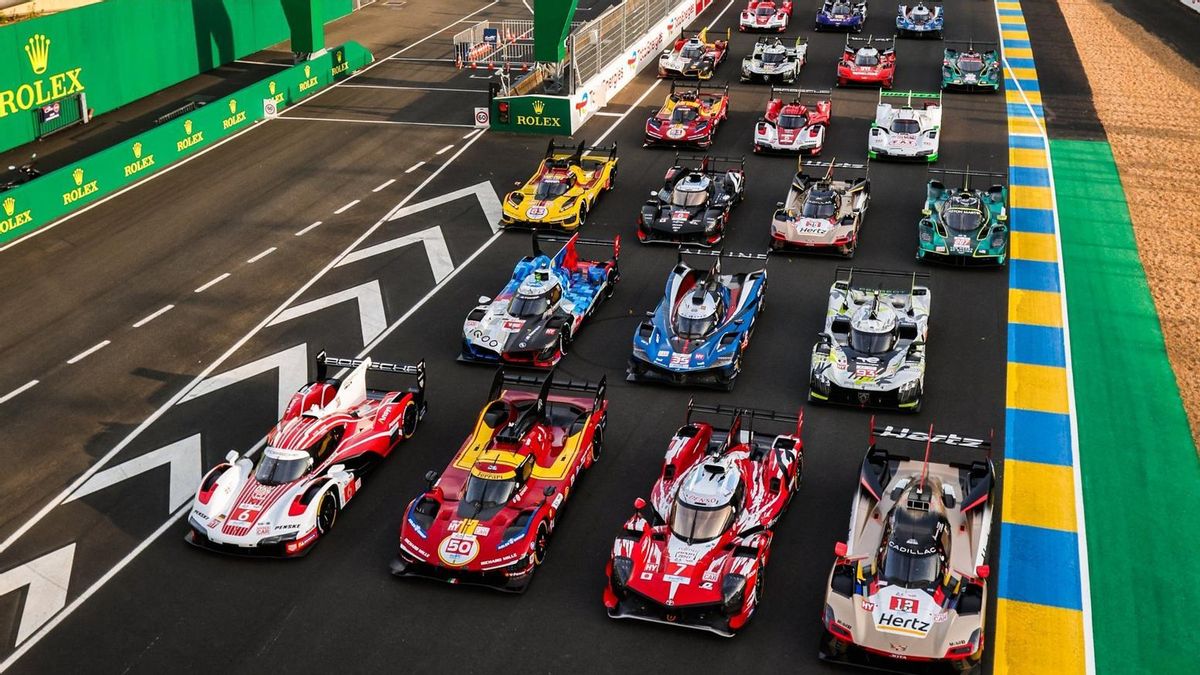 Los participantes en las 24 Horas de Le Mans