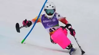 Audrey Pascual, bronce en el eslalon paralímpico