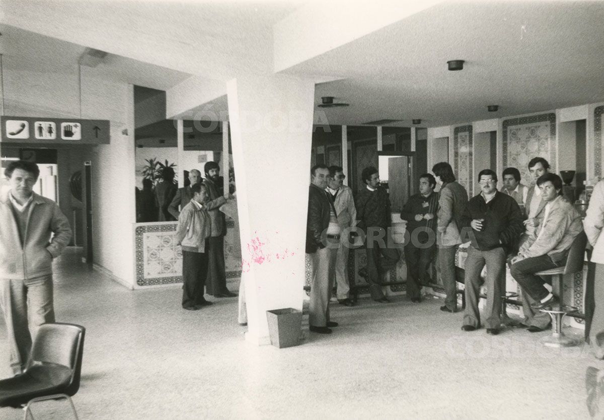 El bar del Aeropuerto en 1983
