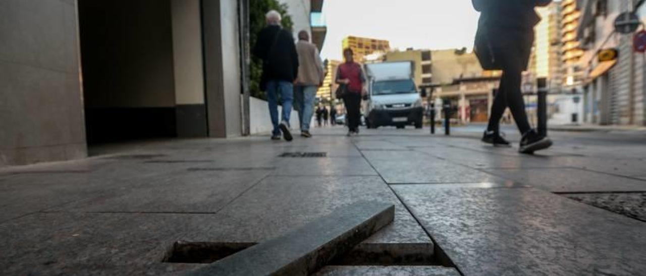 Ciudadanos denuncia que las obras de la calle Herrerías no están terminadas