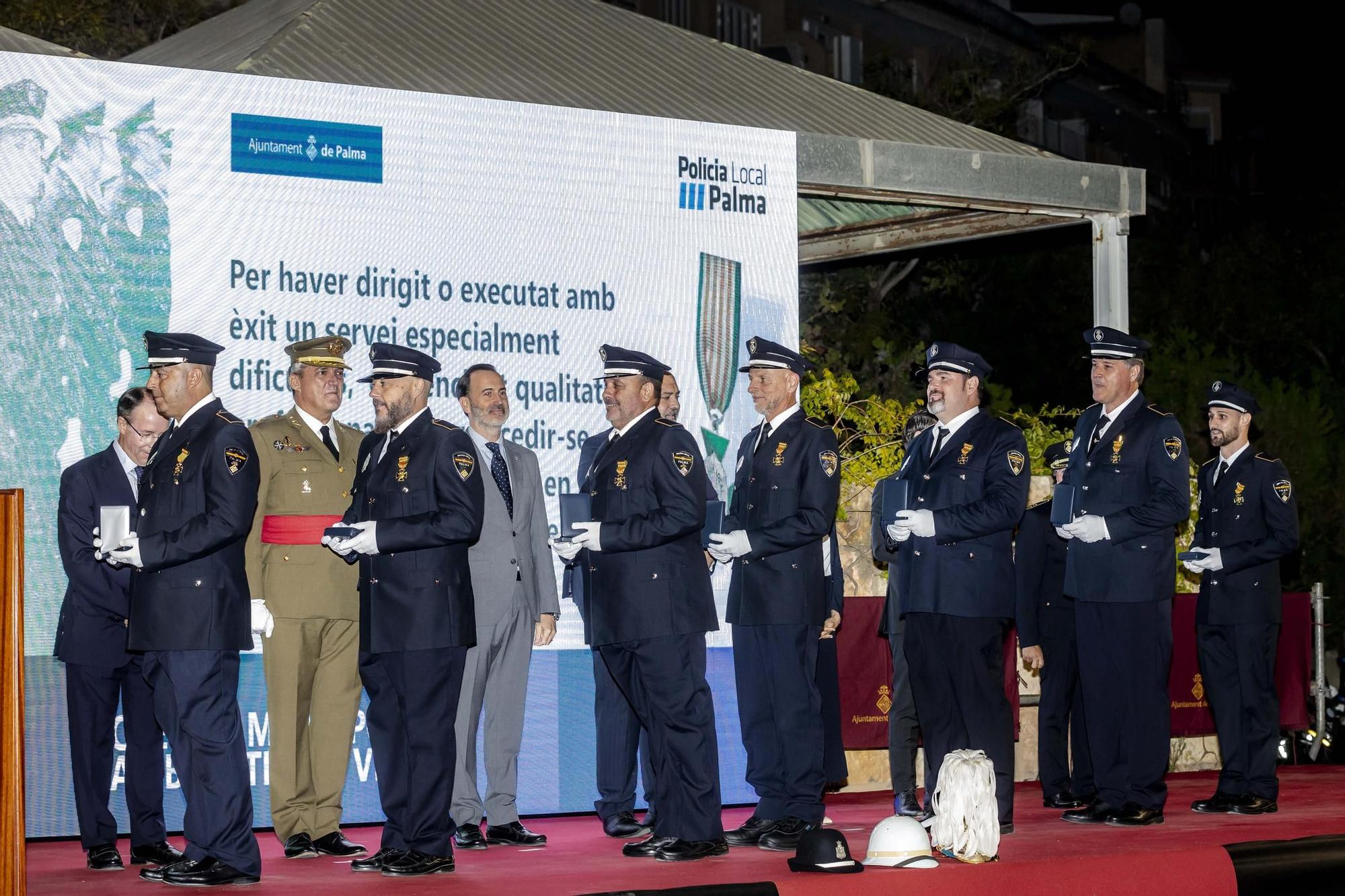 La Policía Local de Palma condena en su Diada la «injusta persecución» a algunos agentes