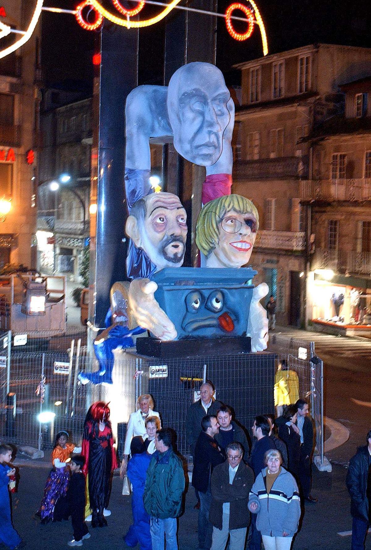 Meco del Entroido en Vigo de 2002.