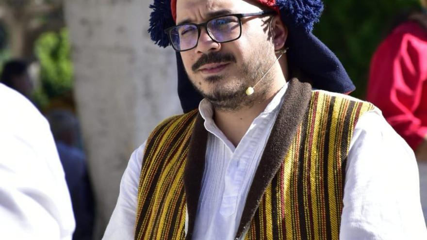 José  González, con la vestimenta tradicional santaluceña.  | LP/DLP