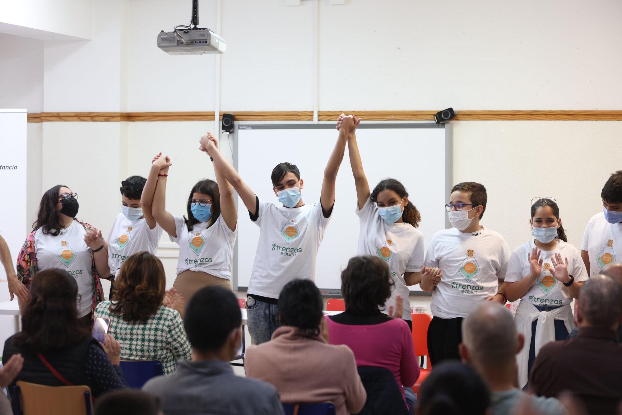 Presentación del programa Trenzas que promueve la Fundación Educo y la Fundación Farrah