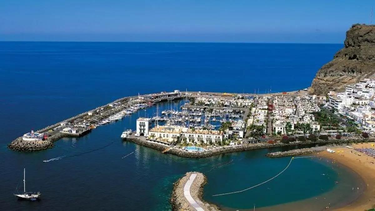Imagen del Puerto de Mogán.