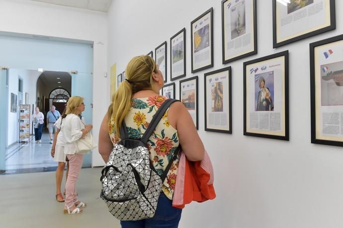 23-07-2019 LAS PALMAS DE GRAN CANARIA. Inauguración exposición del Festival de Folclore de Ingenio, en el Rectorado de la ULPGC  | 23/07/2019 | Fotógrafo: Andrés Cruz