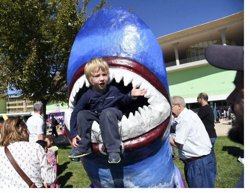 Inauguración de Río y Juego, espacio infantil de las fiestas