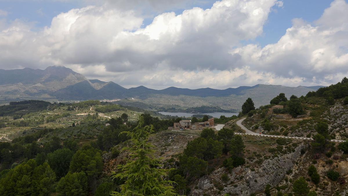 Entorno natural en el interior de la provincia.