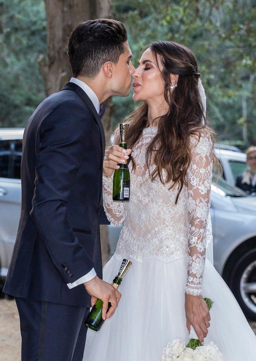 Así ha sido la boda de Marc Bartra y Melissa Jiménez