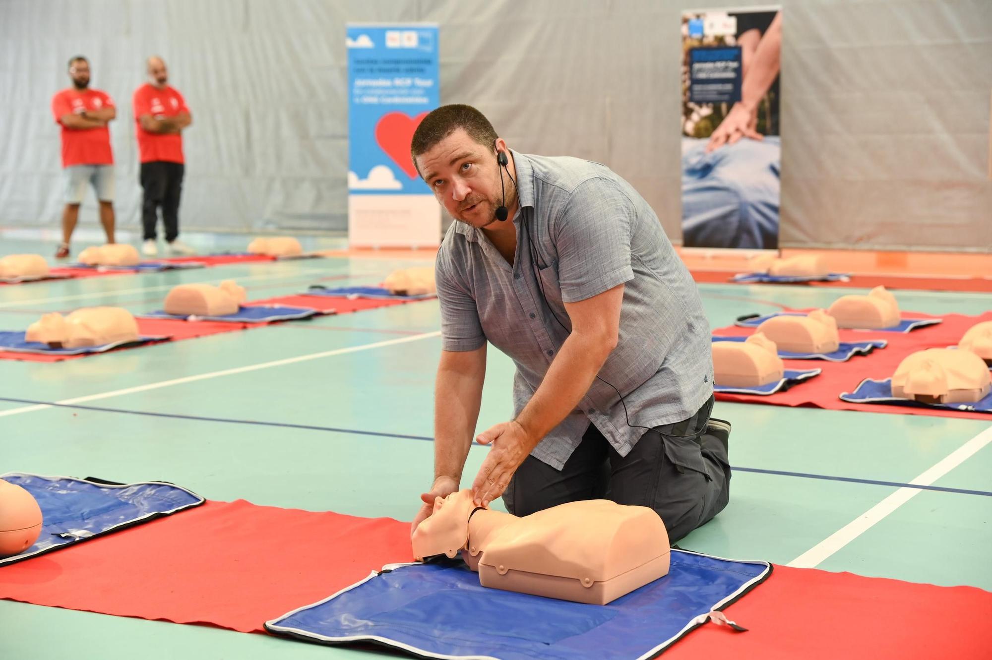 La cantera del CV San Roque aprende a salvar vidas