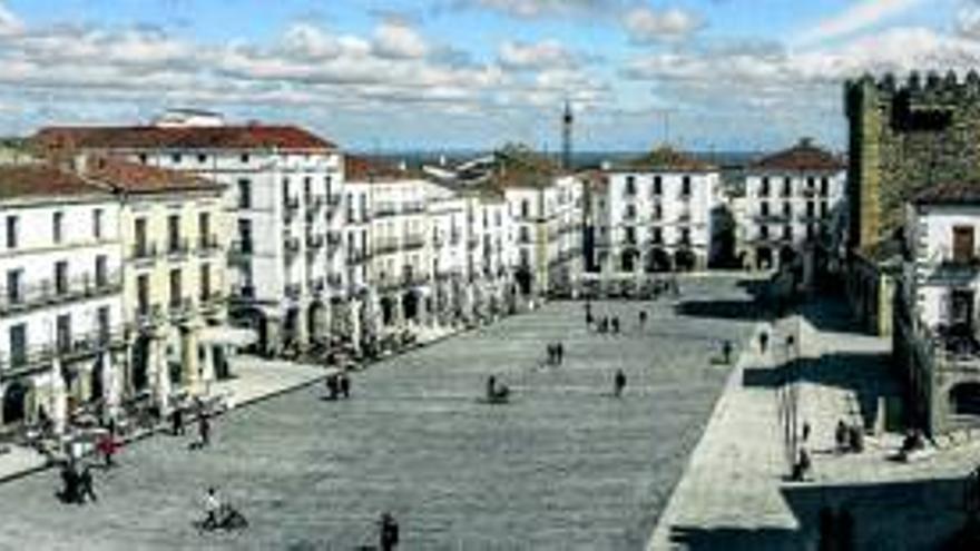 Una plaza Mayor con mucho encanto