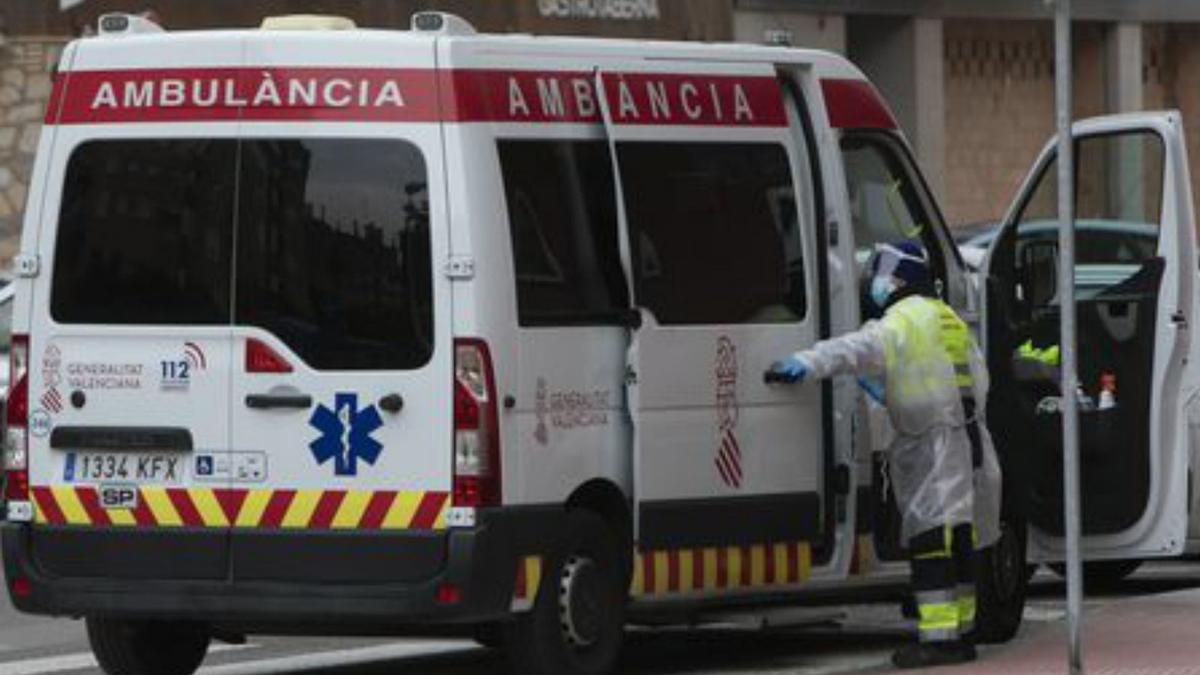 Imagen de una ambulancia. | TORTAJADA