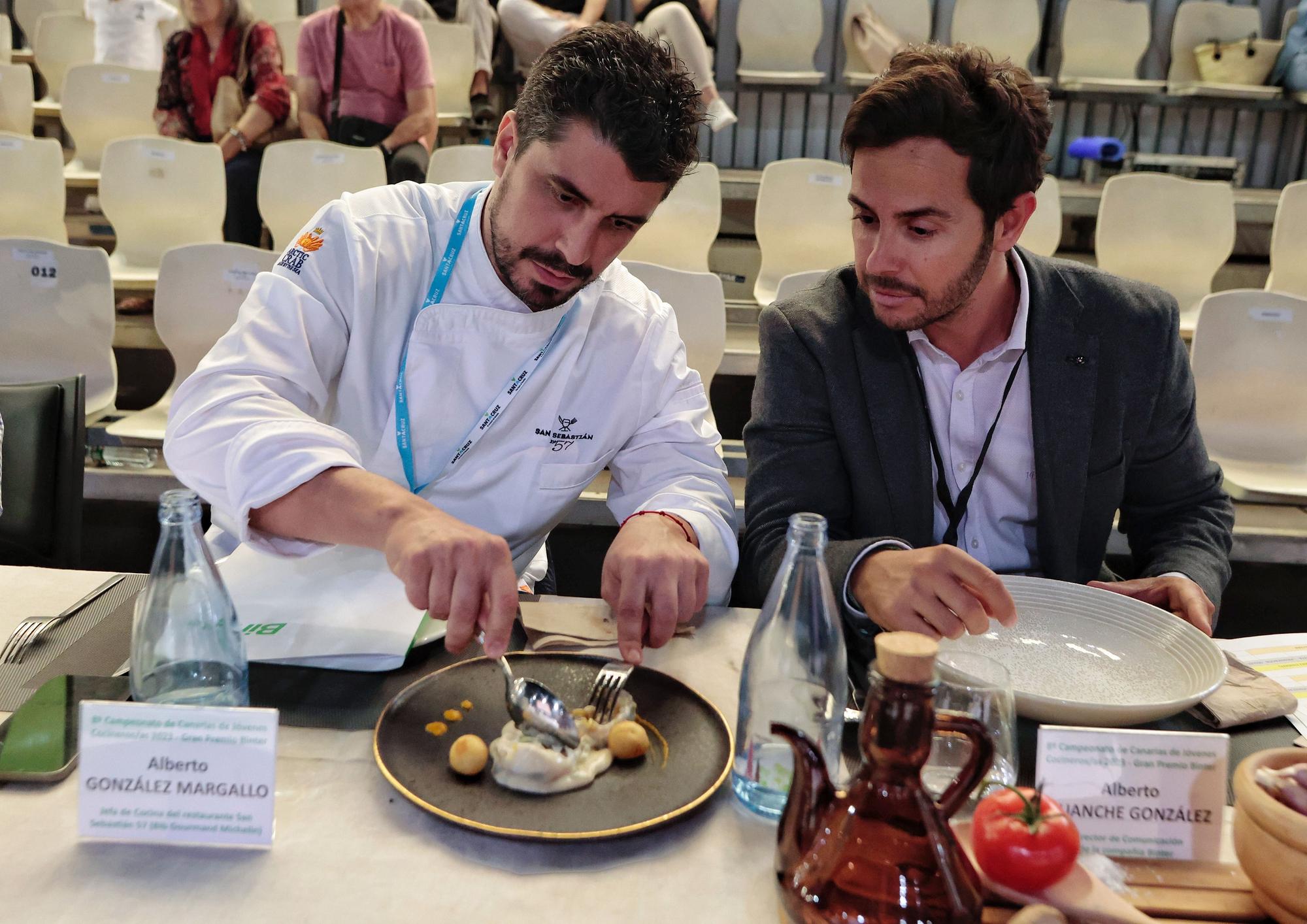 Concurso de Jóvenes Cocineros 2023 en GastroCanarias