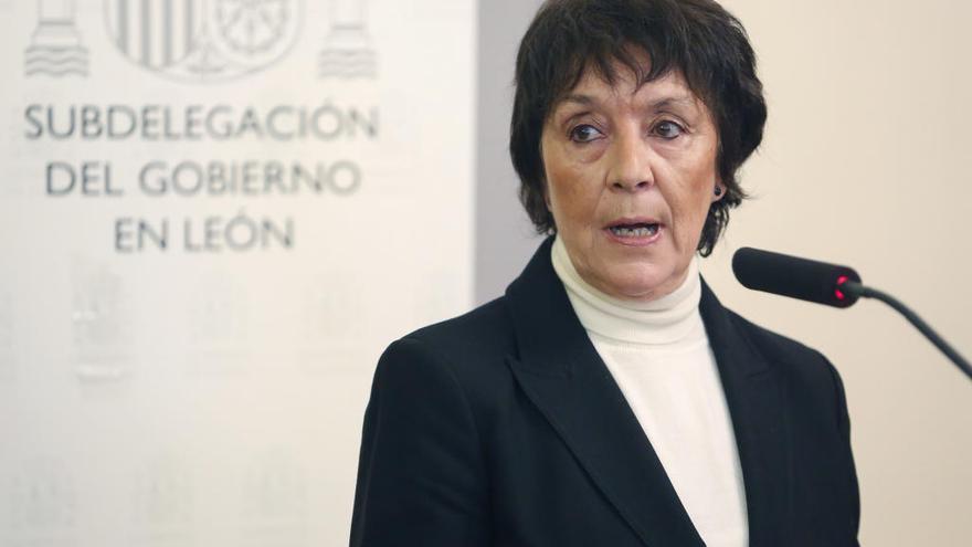 La delegada del Gobierno en Castilla y León, Mercedes Martín, en una imagen de archivo.