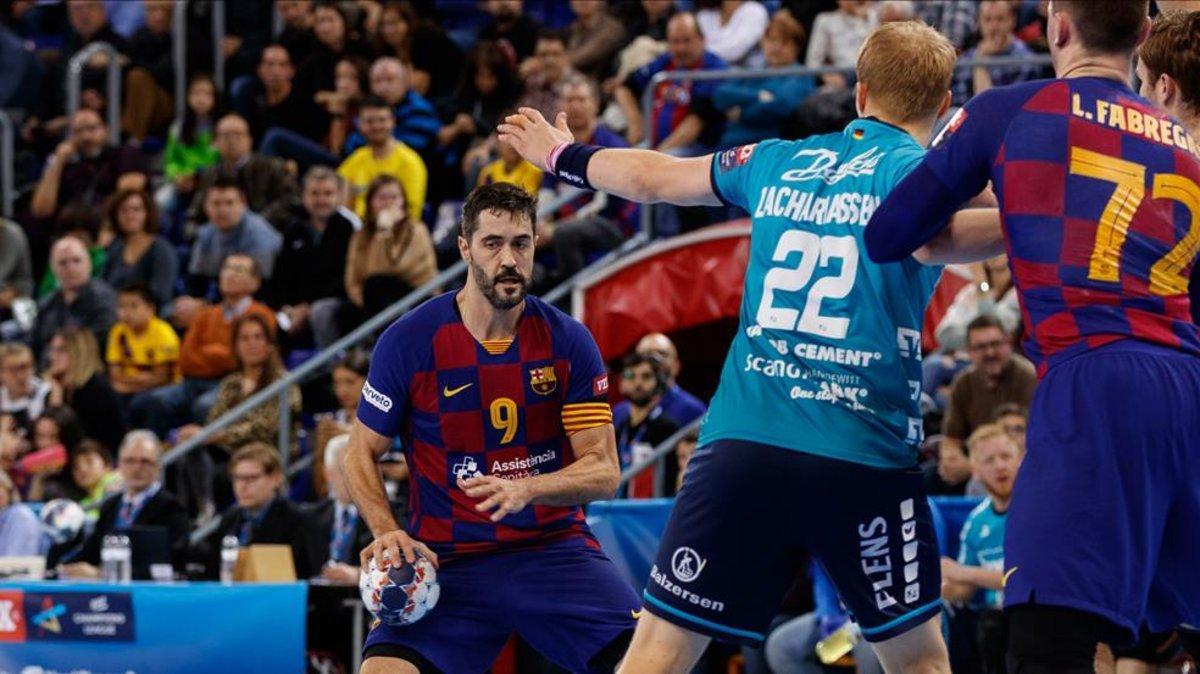 Imagen de archivo de un encuentro del Barça durante la Champions League 2019-20