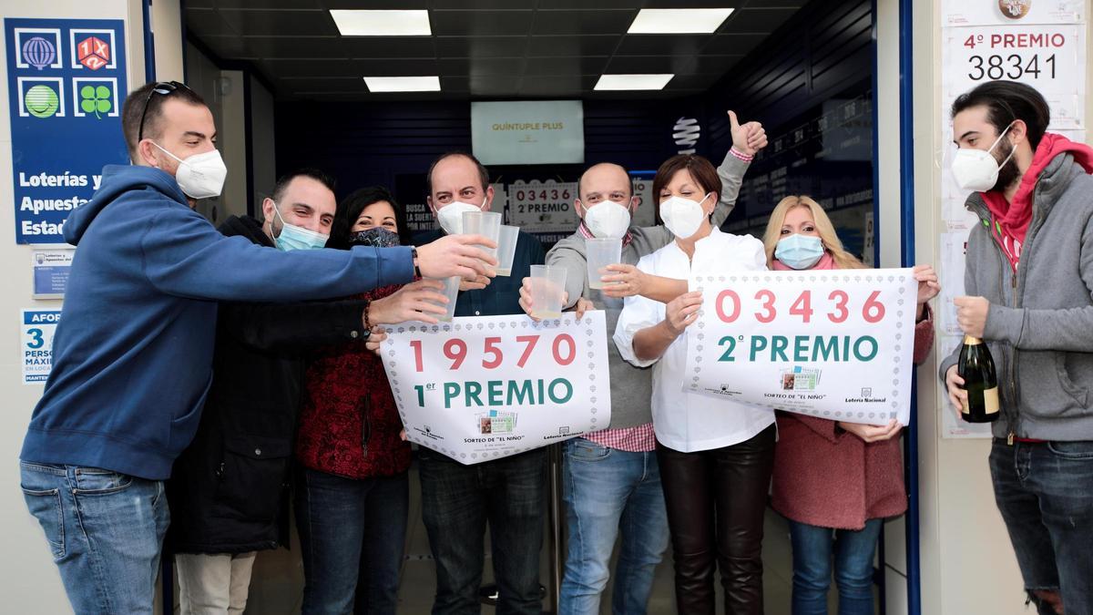 El primer premio de la Lotería del Niño reparte 4 millones en la Comunitat Valenciana