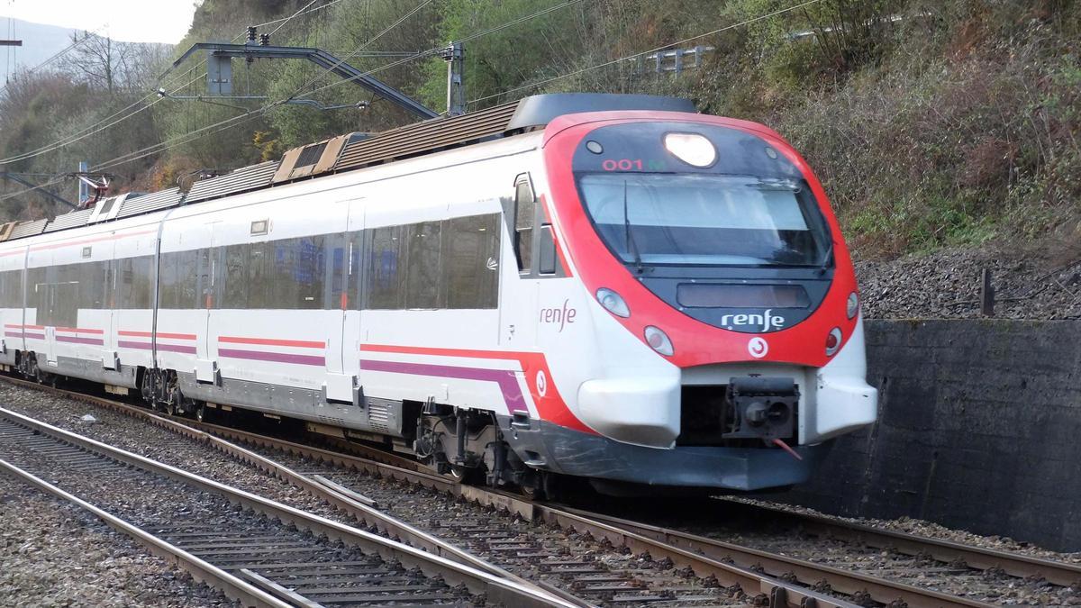 Un tren de Renfe