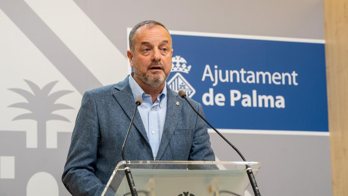 Toni Deudero, regidor de Movilidad del Ayuntamiento de Palma.