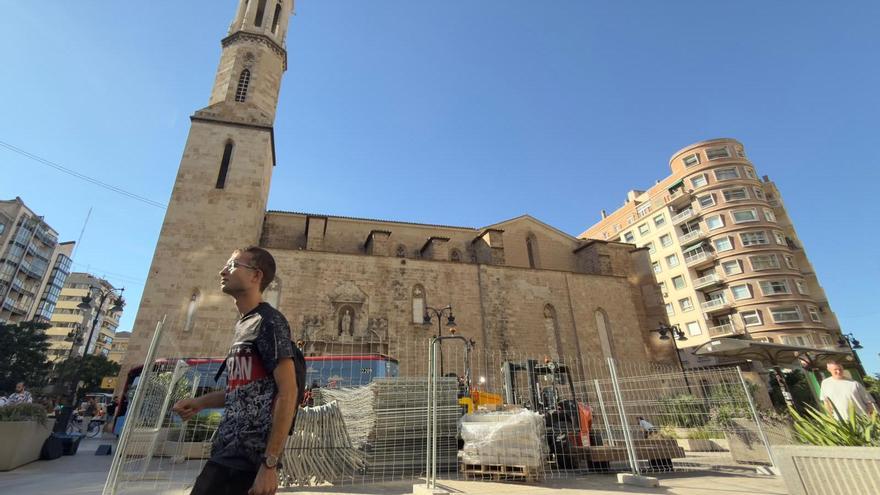 Comienzan las obras en la Plaza de San Agustín