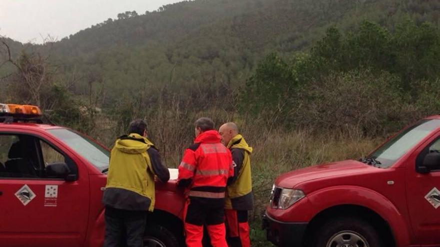 Hallan con vida al octogenario desaparecido en la Serra d&#039;en Galceran