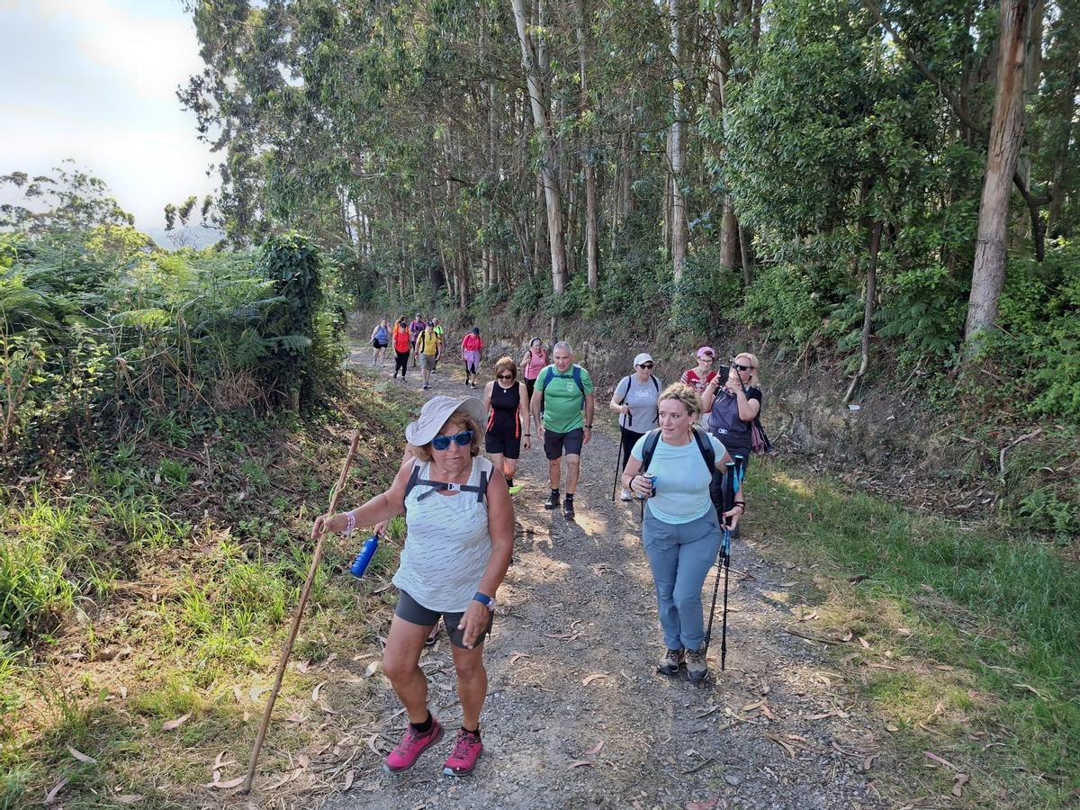 En imágenes: Así fue la XXXIX Travesía Costa Naviega, que reunió a unos 1.700 senderistas