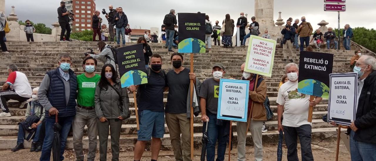 Agró Morvedre en la manifestación de València