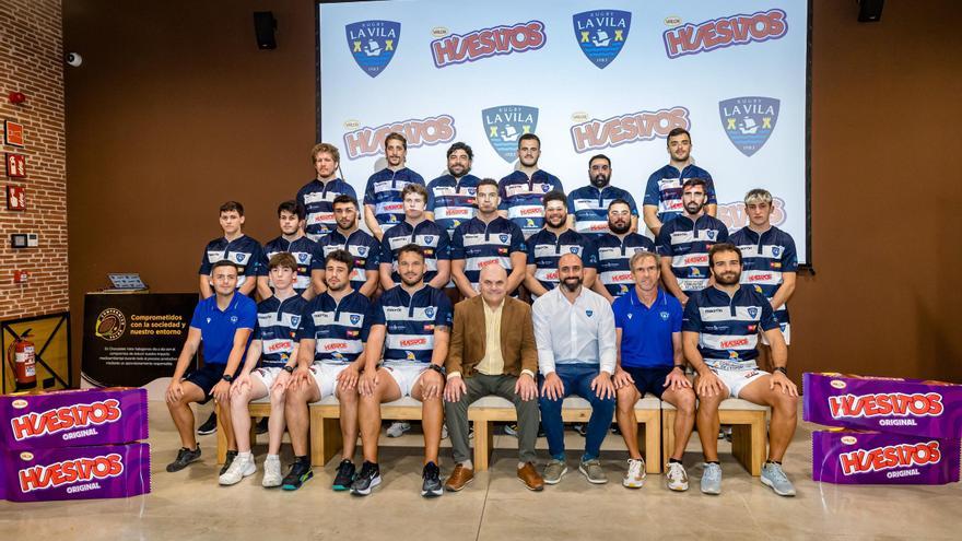 El Club de Rugby Huesitos-La Vila presenta la plantilla oficial de su equipo senior