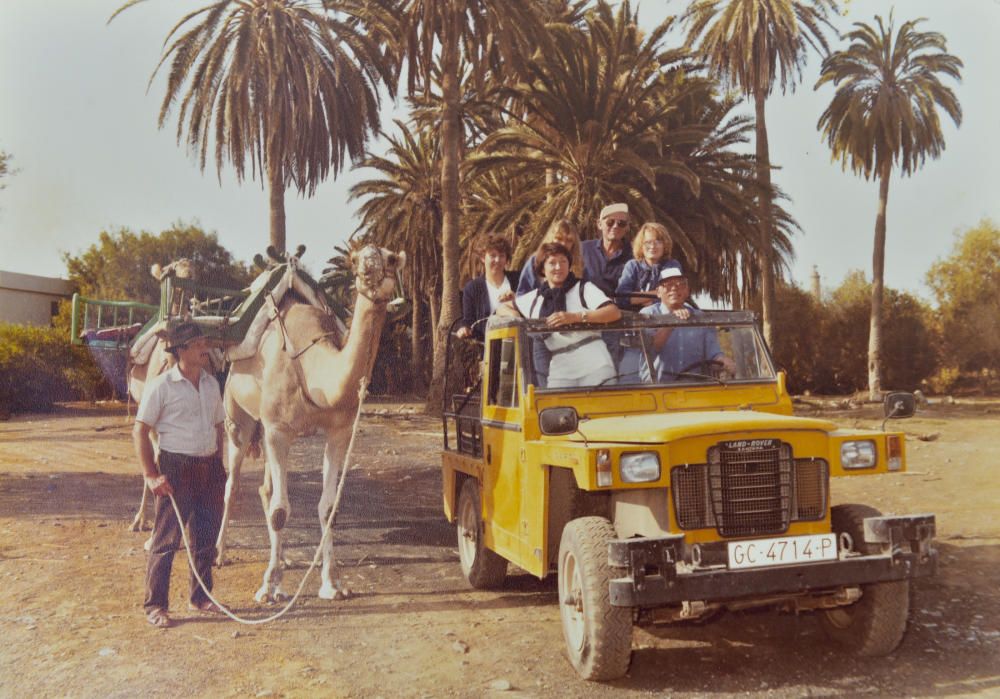 Juan Ramírez, antiguo camellero de Maspalomas