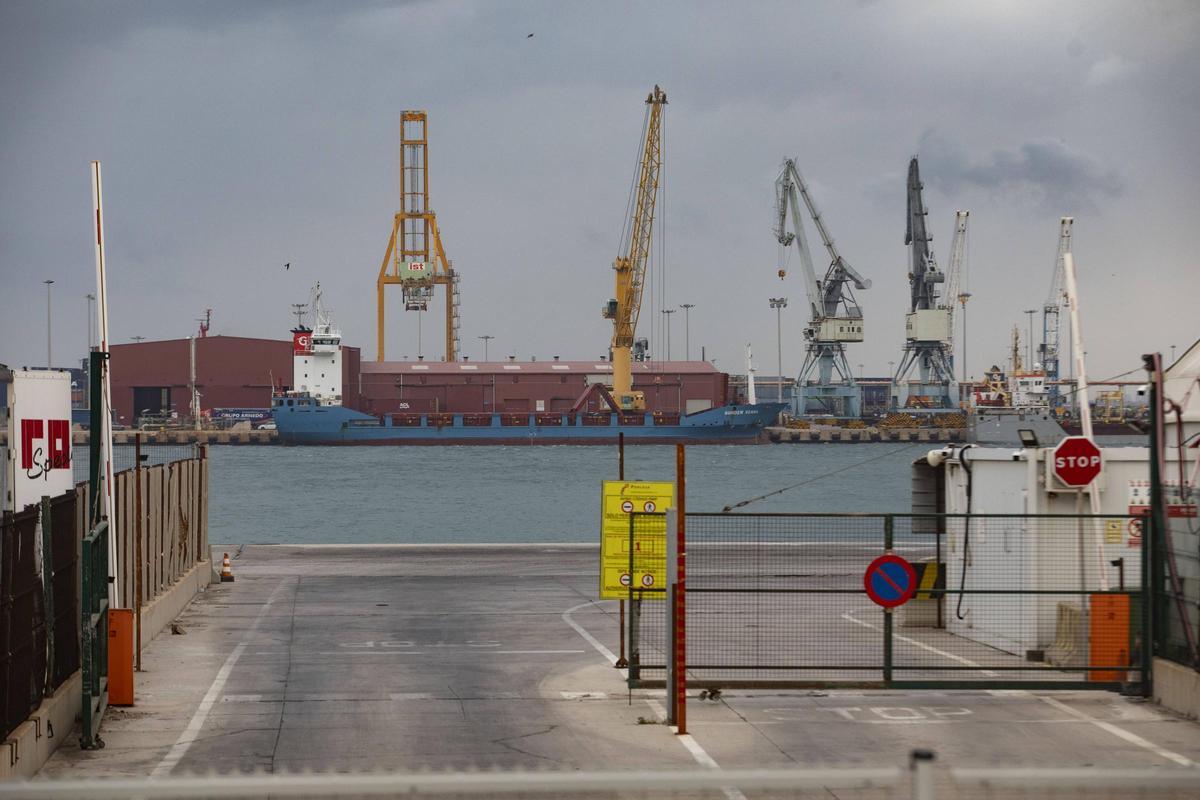 Instalación de la Autoridad Portuaria de València en Sagunt.