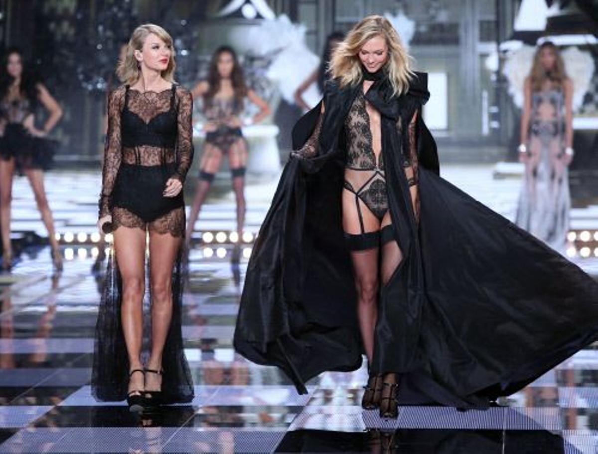 Taylor Swift y Karlie Kloss Victoria's Secret Fashion Show 2014