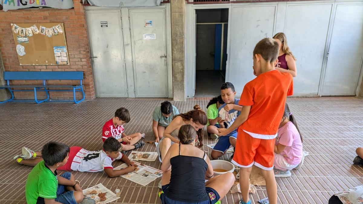 Una imatge d'arxiu d'un casal d'estiu a Girona.