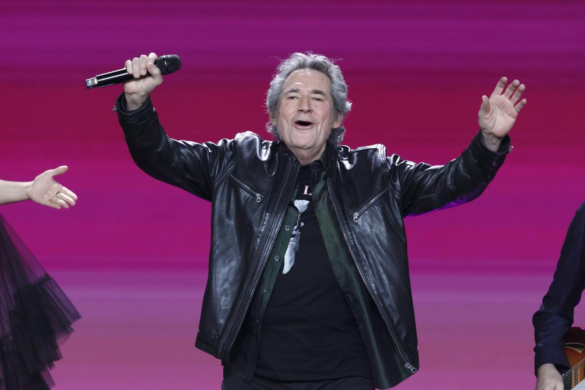 Miguel Ríos en acción