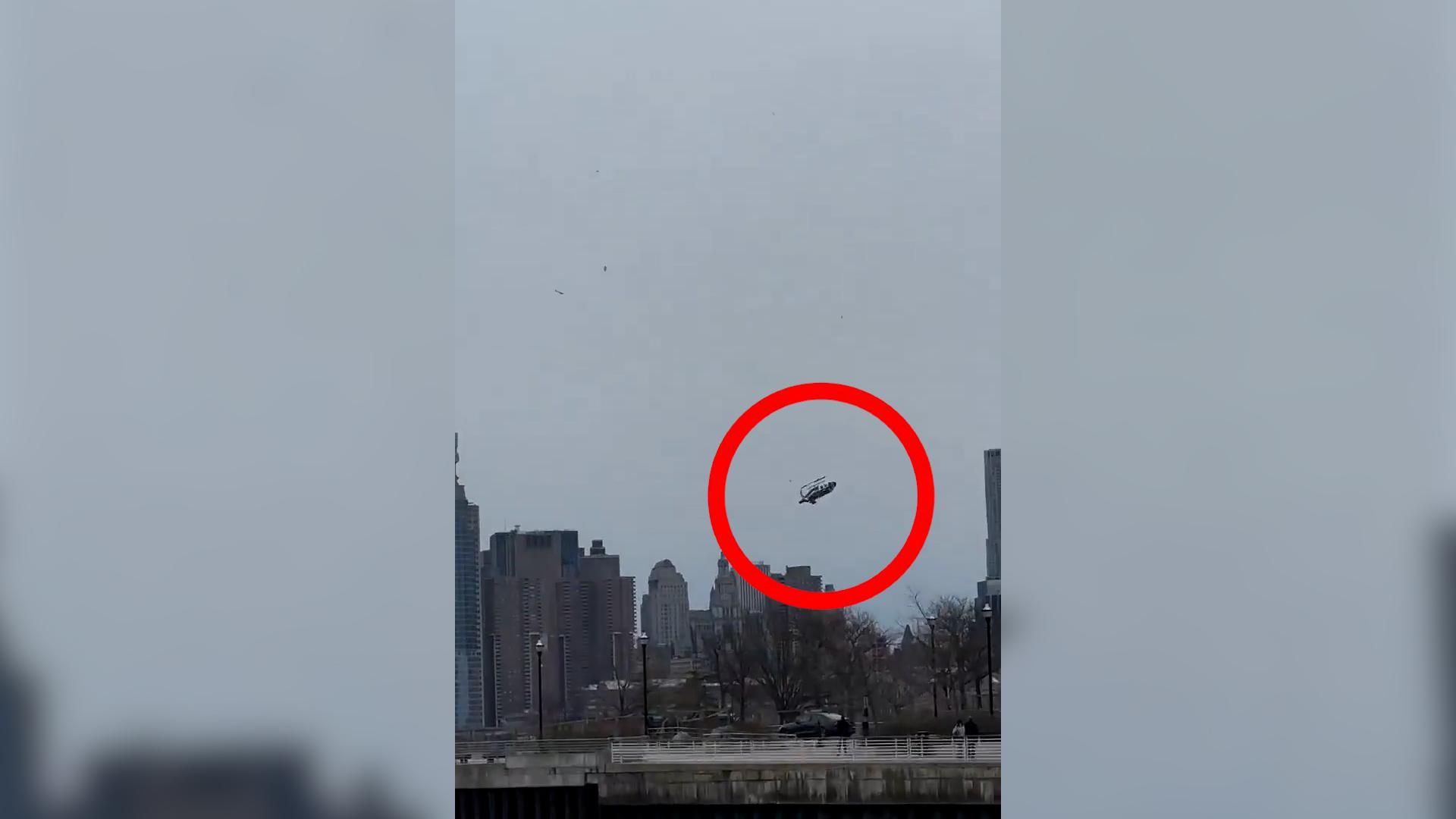 Así se estrelló el helicóptero en el que ha muerto una familia española en el río Hudson de Nueva York