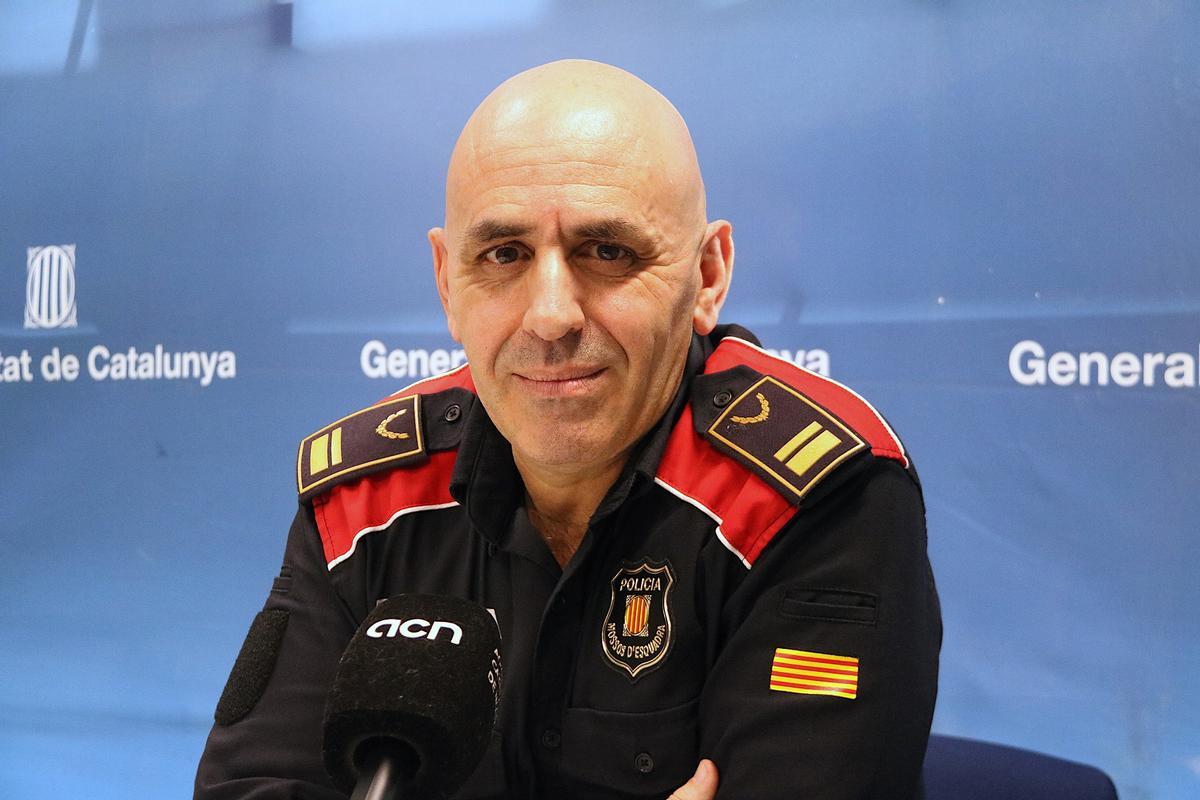 El jefe de la Región Policial Virtual dels Mossos, Roger Sales.