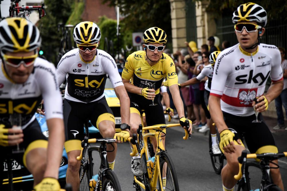 Geraint Thomas guanya el Tour de França