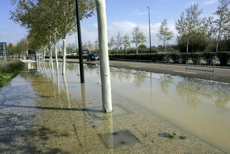 Crecida del Ebro en Zaragoza