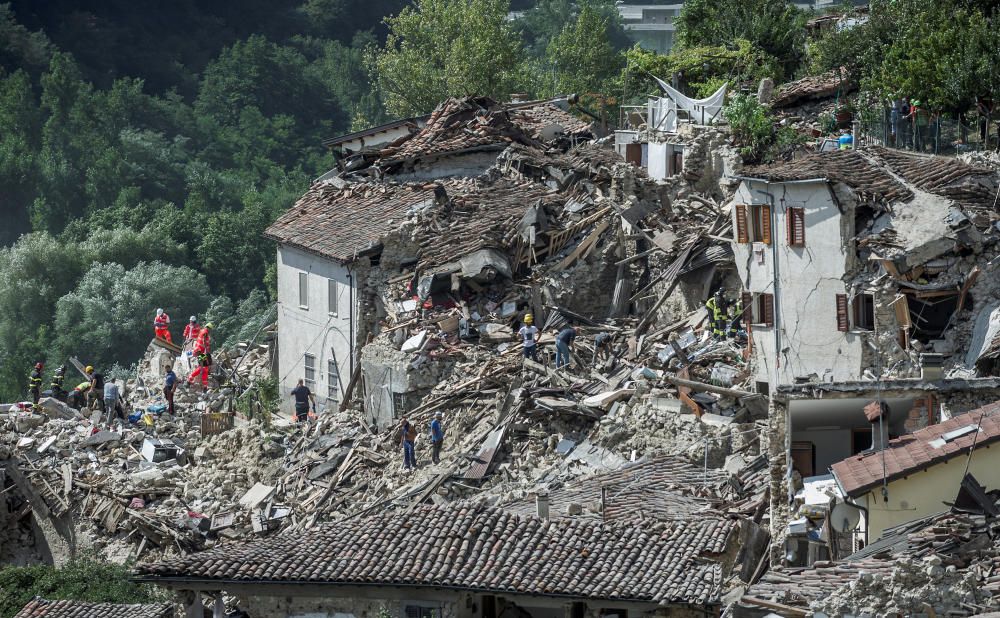 Terremoto en el centro de Italia