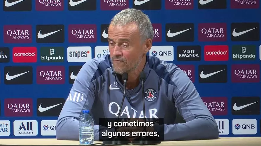 Luis Enrique, sobre la derrota ante el Bayern: "Cometimos algunos errores"