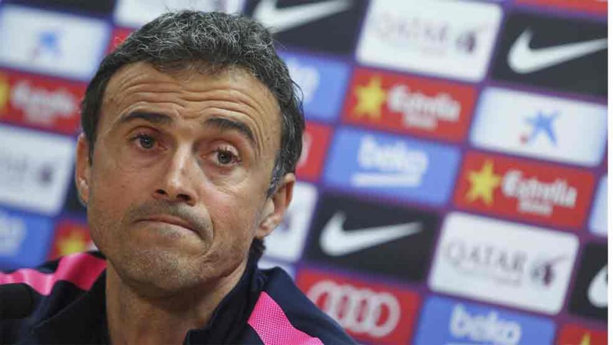 Luis Enrique, entrenador del FC Barcelona