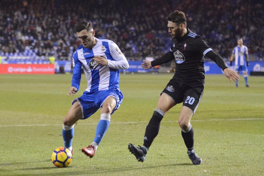 El Dépor cae ante el Celta en Riazor