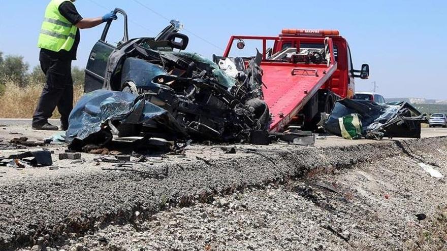 Sale de la UCI el niño del accidente de Aguilar