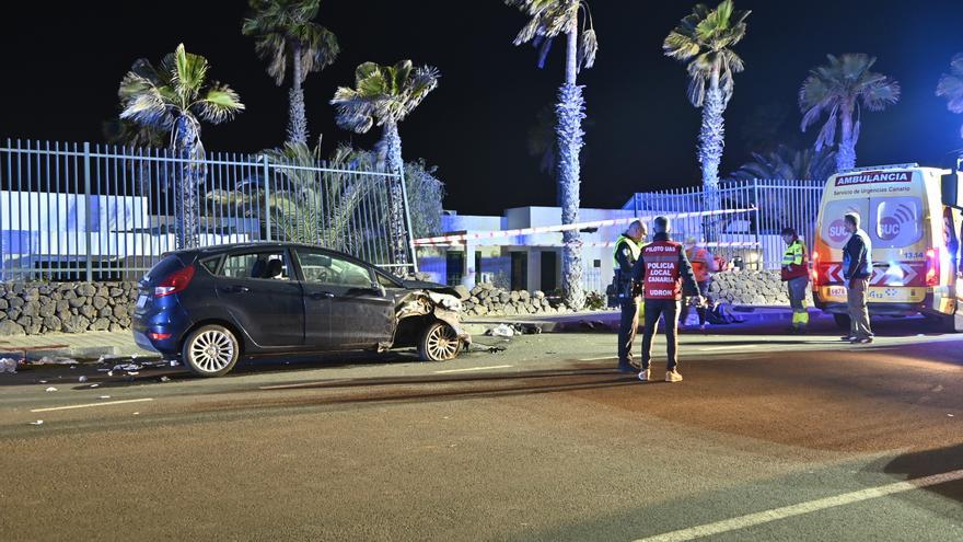 Así fue el atropello múltiple en el que murió un bebé de cinco meses en Playa Blanca (Yaiza), en Lanzarote