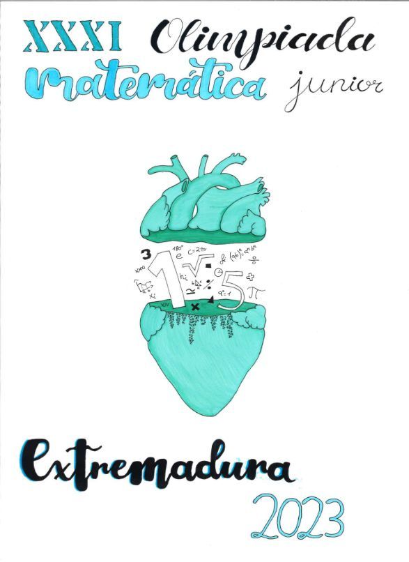 Imagen del cartel que anunciará la próxima edición de la Olimpiada Matemática de Extremadura