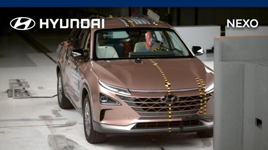 El Hyundai Nexo se enfrenta a las pruebas de resistencia del IIHS