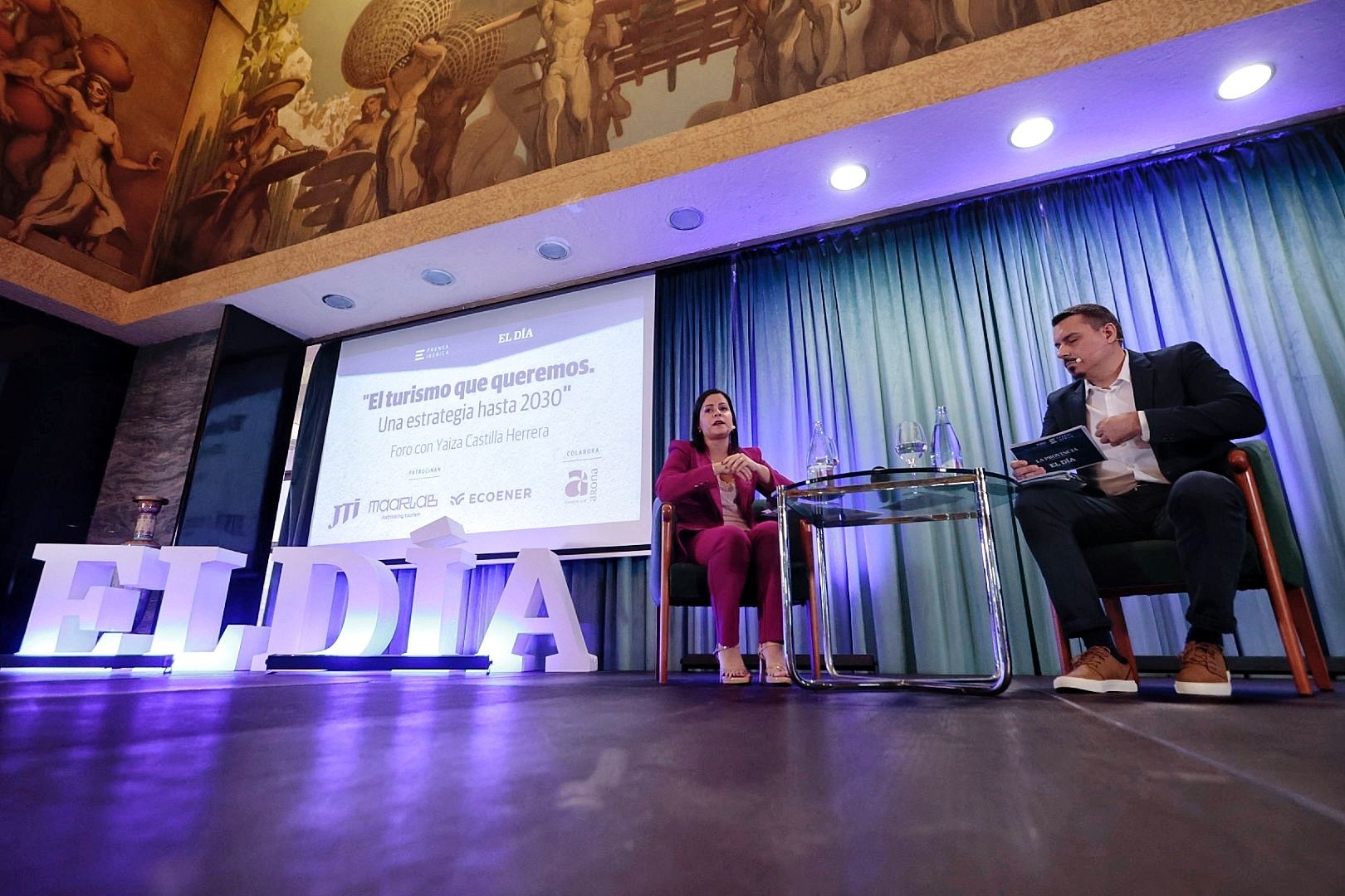 Foro de Turismo de El Día con la consejera Yaiza Castilla