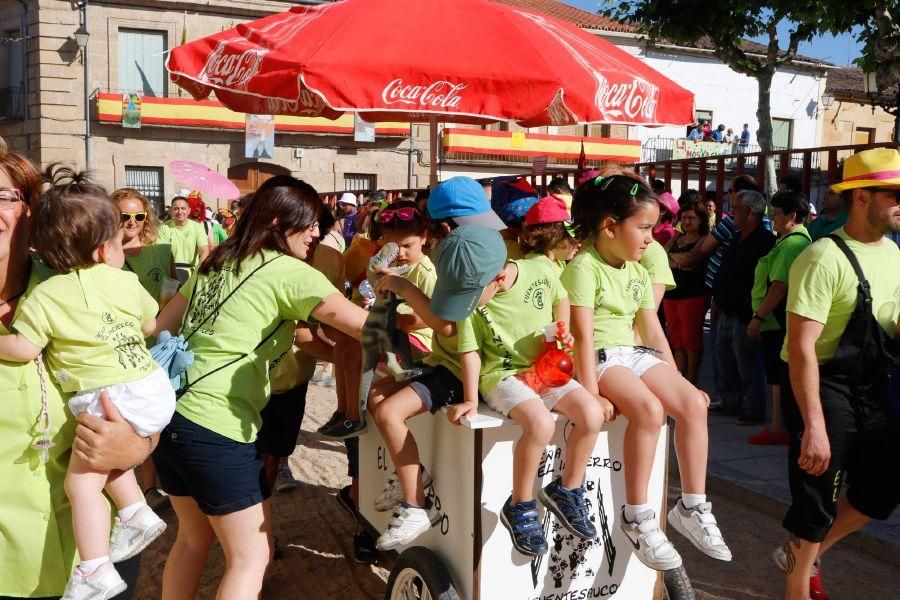 Las peñas inician las fiestas en Fuentesaúco