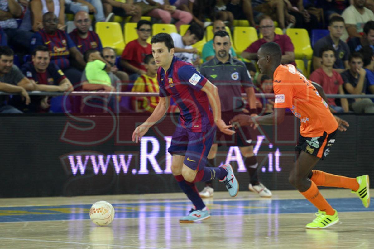 Las mejores imágenes del Barça-Burela Las mejores imágenes del Barça-Burela